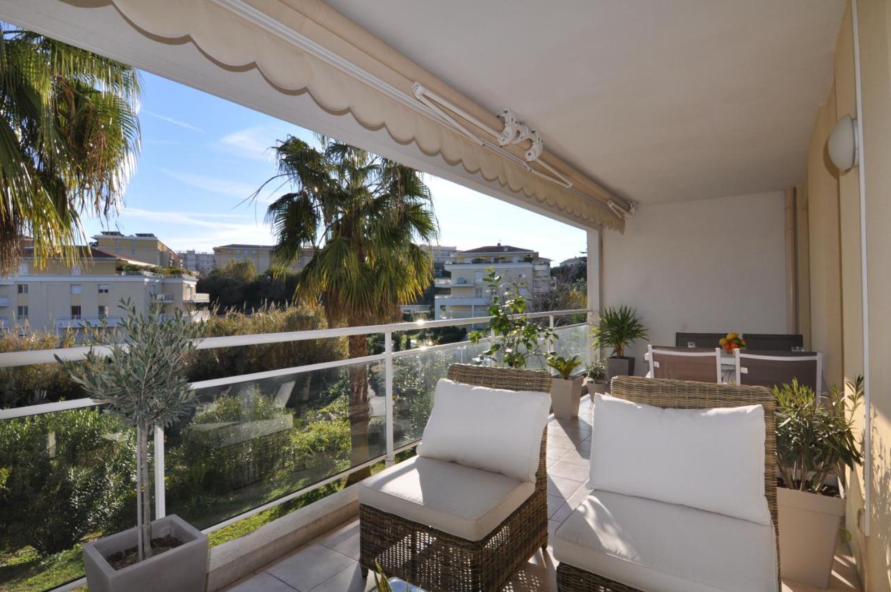 Elegant One-Bedroom Apartment With Swimming Pool - Stayinantibes - Le Vallon المظهر الخارجي الصورة