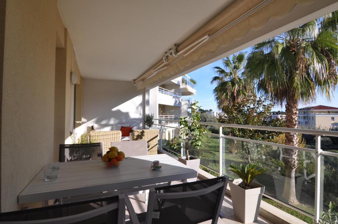 Elegant One-Bedroom Apartment With Swimming Pool - Stayinantibes - Le Vallon المظهر الخارجي الصورة